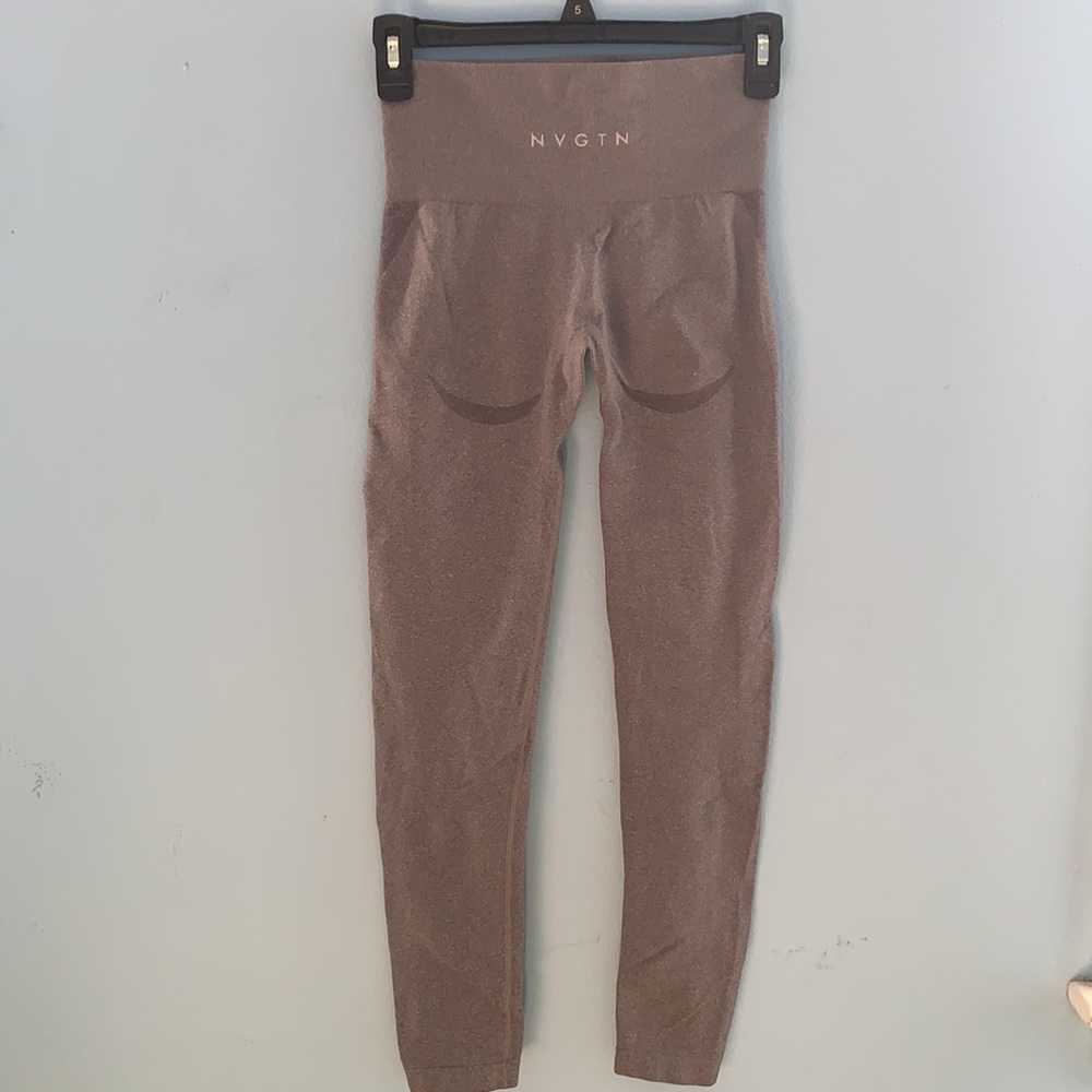 NVGTN grey seamless leggings